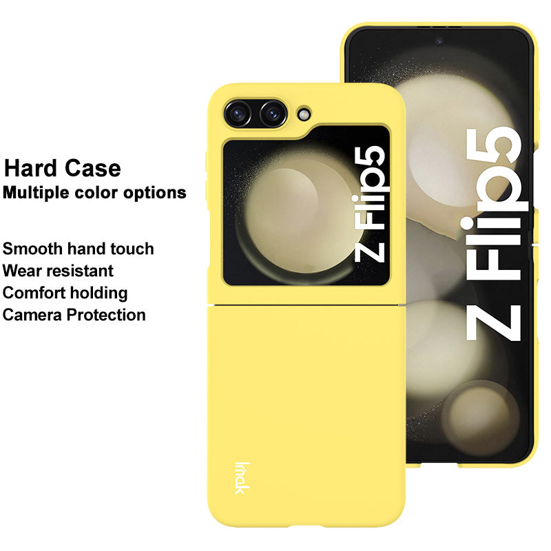 IMAK JS-2 Series Til Samsung Galaxy Z Flip5 5G Beskyttelsesetui Hard PC Anti-drop telefoncover IMAK JS-2 Series Til Samsung Galaxy Z Flip5 5G Beskyttelsesetui Hard PC Anti-drop telefoncover